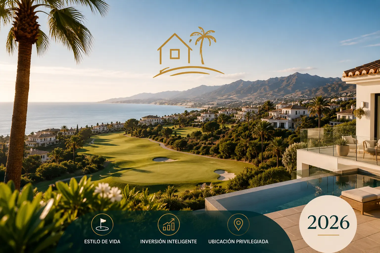 Casas con Golf en Marbella y la costa del sol